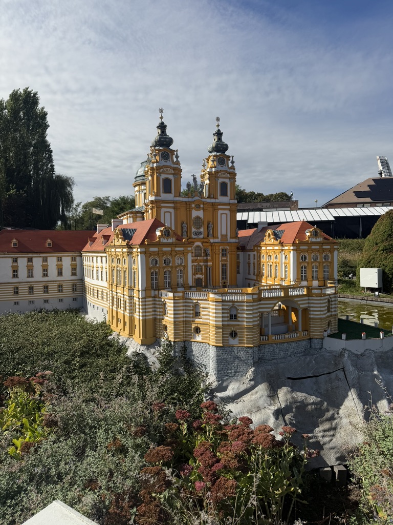 L’abbaye de Melk miniature à Mini-Europe