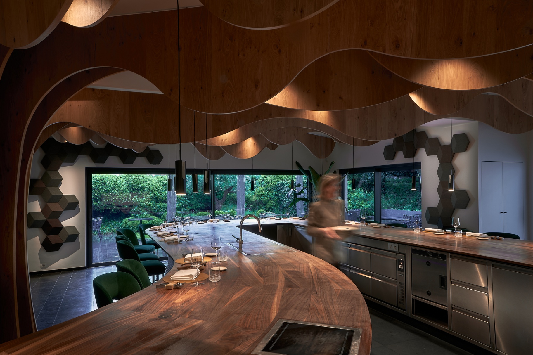 The immersive chef’s counter