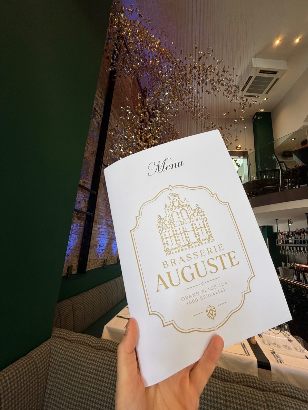 Menu Auguste — Grand-Place 12A, 1000 Bruxelles