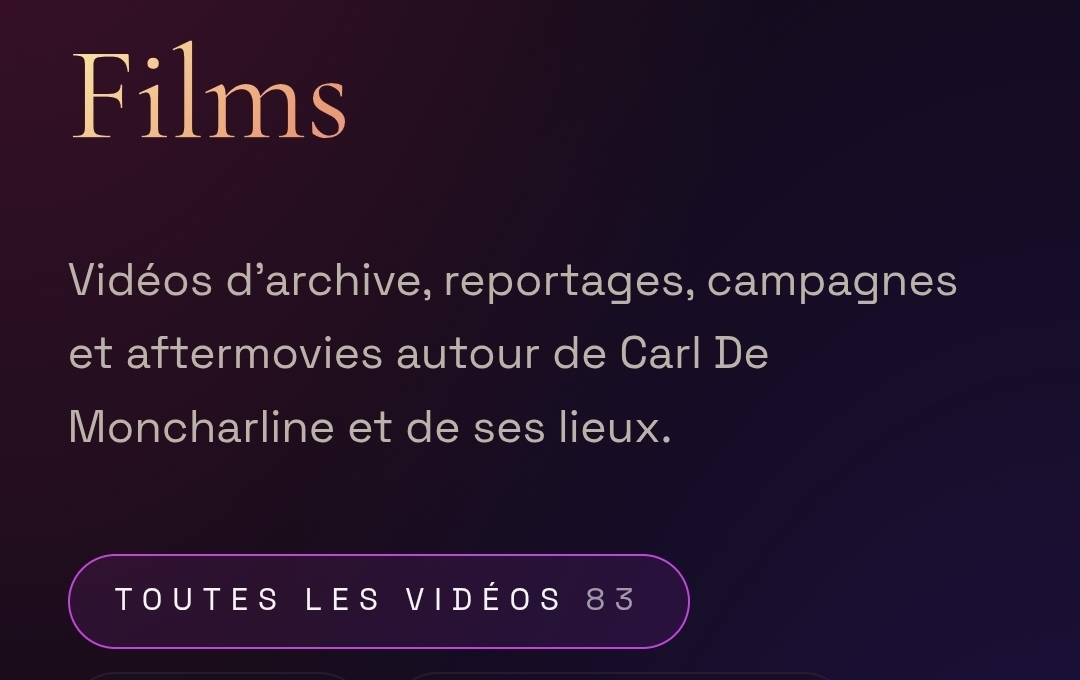 Archive films and videos about Carl De Moncharline and his venues