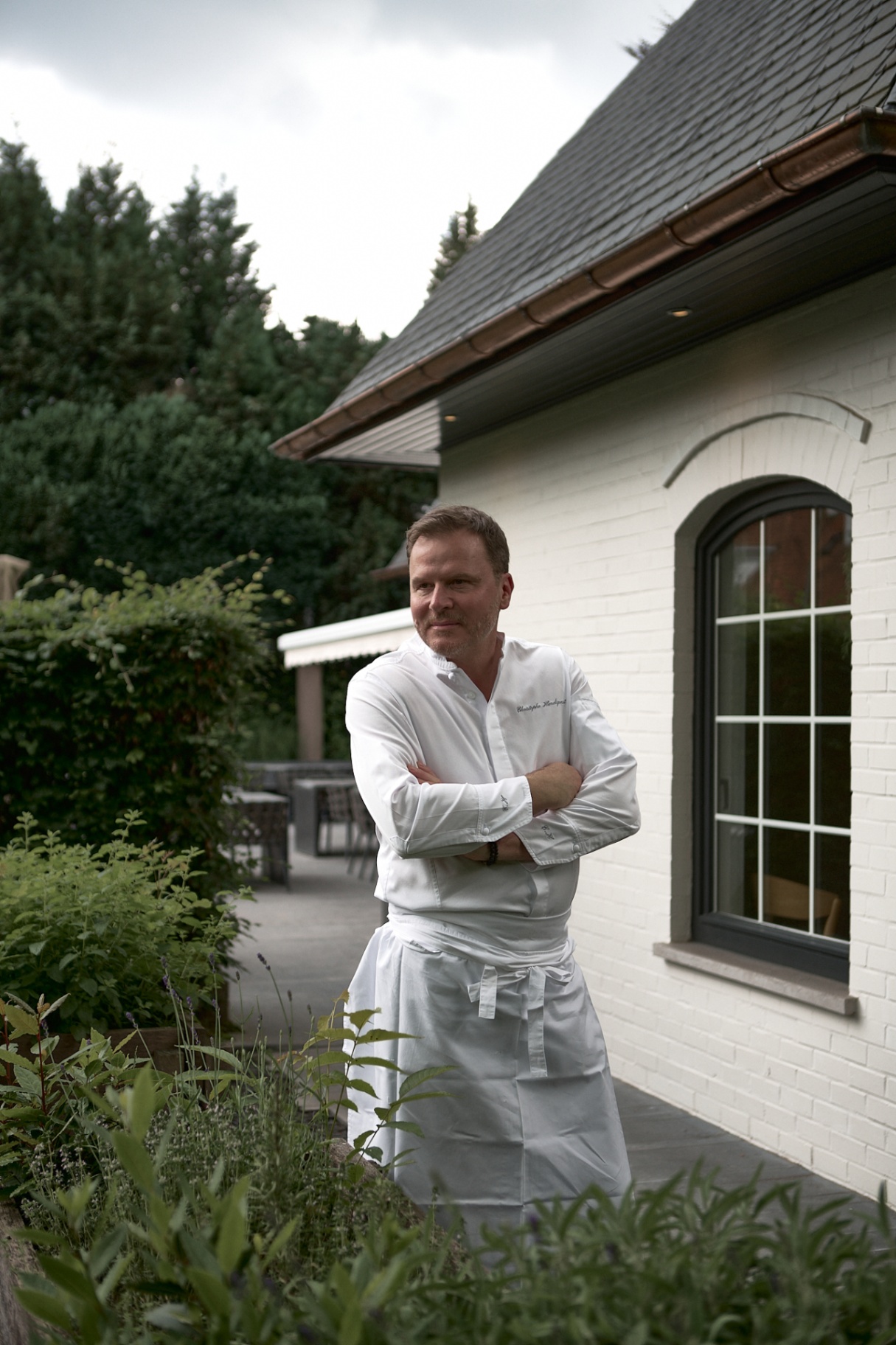 Christophe Hardiquest in front of Menssa
