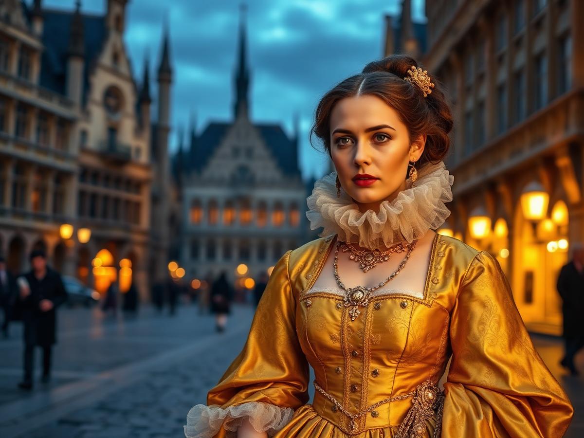Noblesse Renaissance sur la Grand-Place de Bruxelles