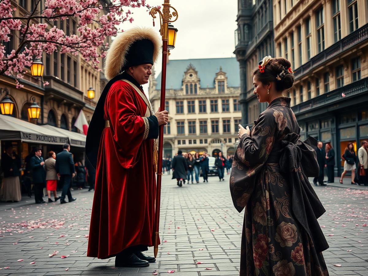 Rencontre symbolique Belgique-Japon, 160 ans d’amitié
