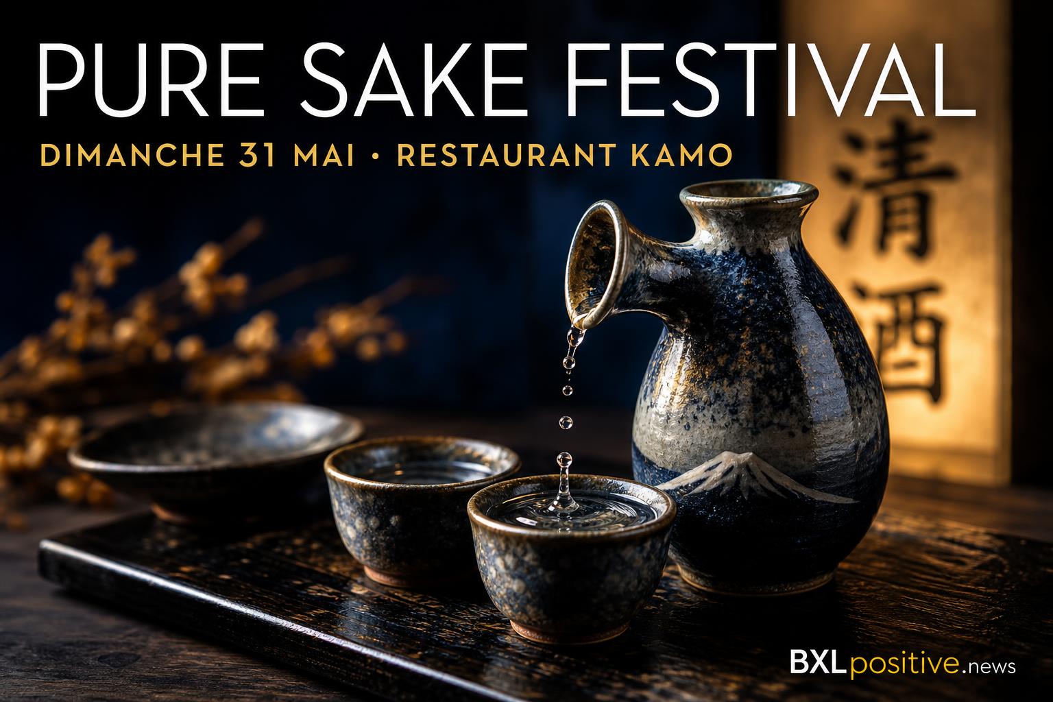 Le saké japonais s'invite à Uccle pour un festival convivial — Bruxelles
